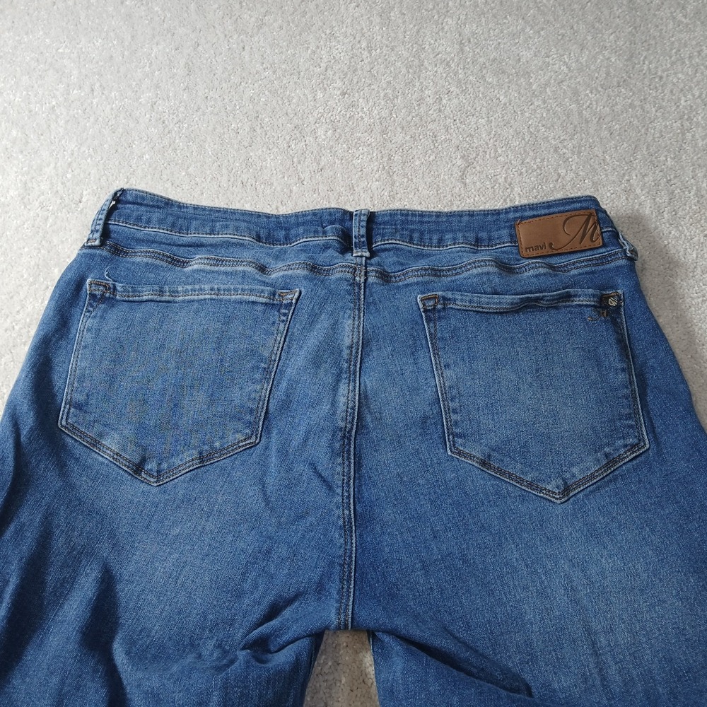 Mavi Jeans Co. Jeans Womens 33x32 Mid Rise Skinny Emma Jeans Blue - Picture 9 of 11